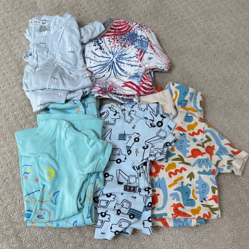 Various Pajama sets - SS/Pants, LS/Pants, SS/Shorts